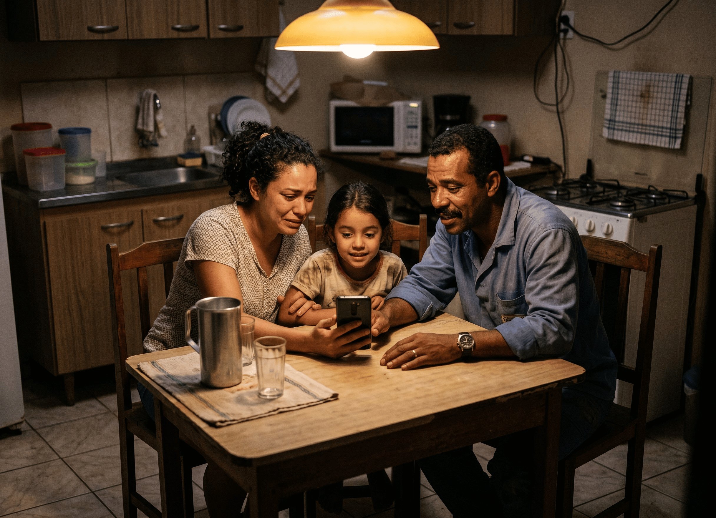 Família com esperança